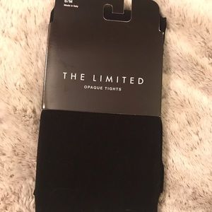 NWT Black Opaque Tights